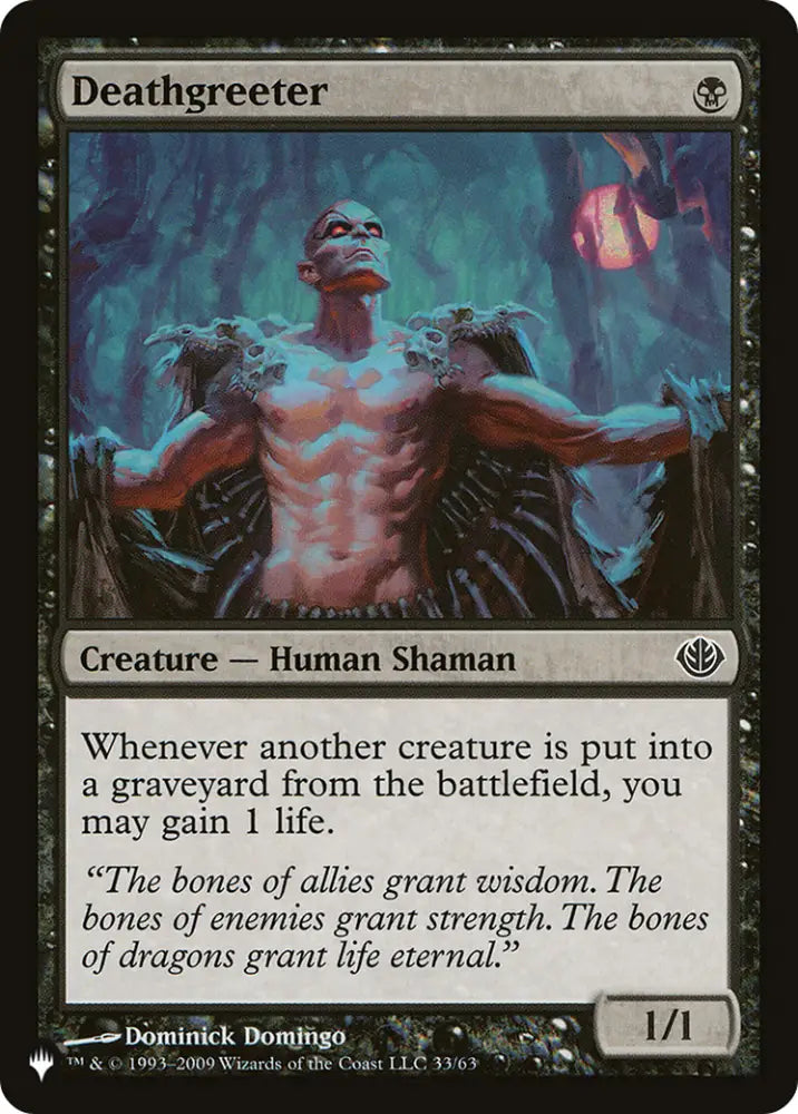 Deathgreeter [The List] - MTG Single