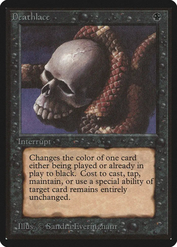 Deathlace [Beta Edition] - MTG Single