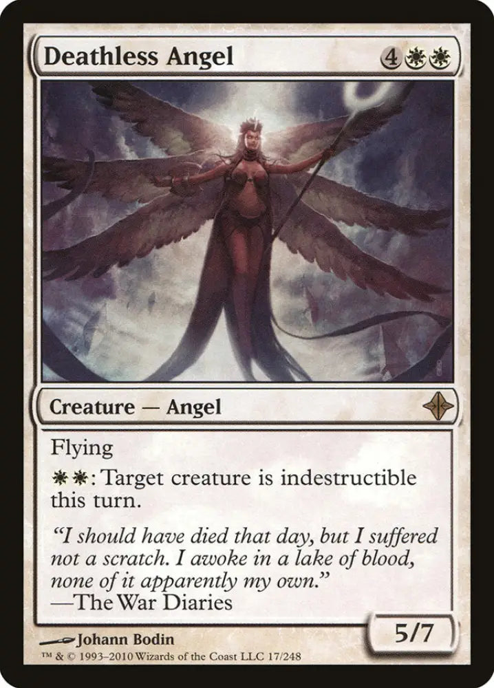 Deathless Angel [Rise of the Eldrazi] - MTG Single