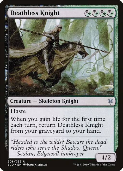 Deathless Knight [Throne of Eldraine] - MTG Single