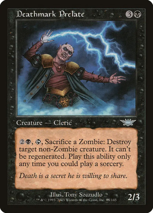 Deathmark Prelate [Legions] - MTG Single