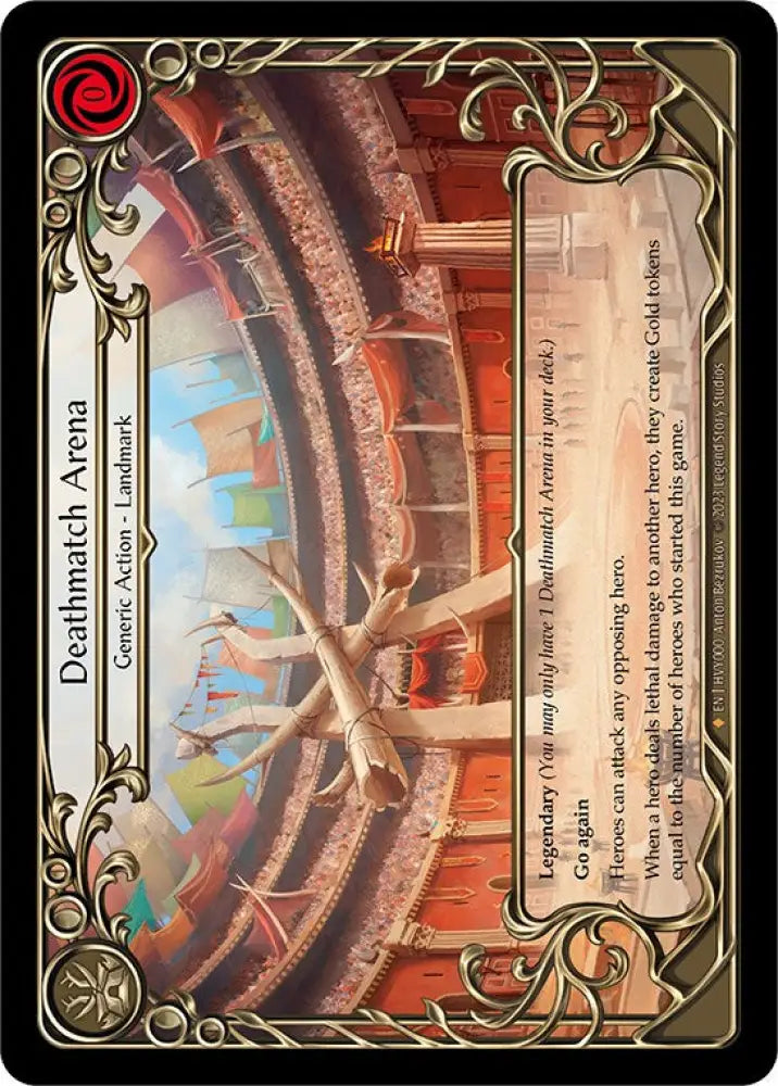 Deathmatch Arena [Heavy Hitters] Cold Foil - Flesh And Blood Single