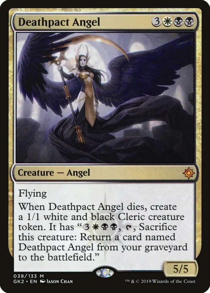 Deathpact Angel [Ravnica Allegiance Guild Kit] - MTG Single