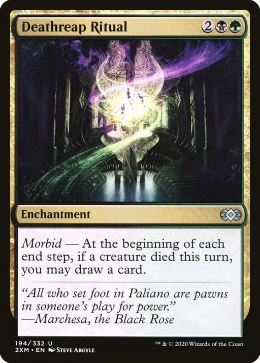 Deathreap Ritual [Double Masters] - MTG Single