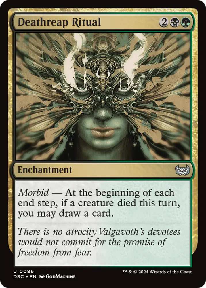 Deathreap Ritual [Duskmourn: House of Horror Commander] - MTG Single