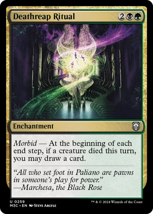 Deathreap Ritual (Ripple Foil) [Modern Horizons 3 Commander] - MTG Single