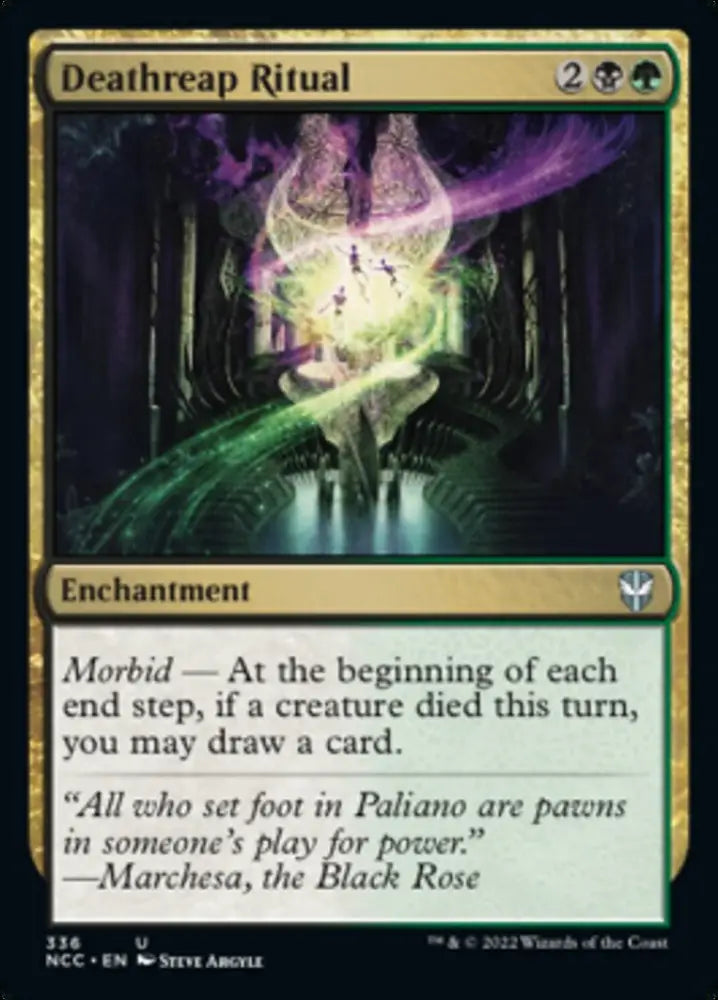 Deathreap Ritual [Streets of New Capenna Commander] - MTG Single