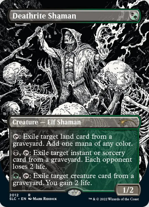 Deathrite Shaman (Borderless) [Secret Lair 30th Anniversary Countdown Kit] - MTG Single