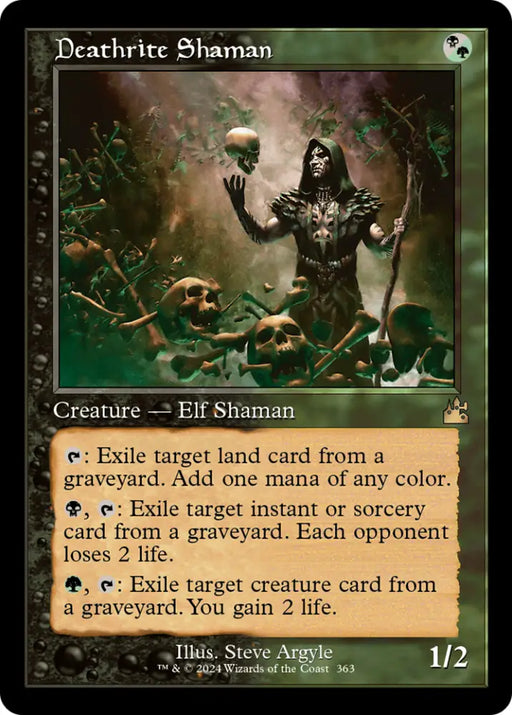 Deathrite Shaman (Retro Frame) [Ravnica Remastered] - MTG Single