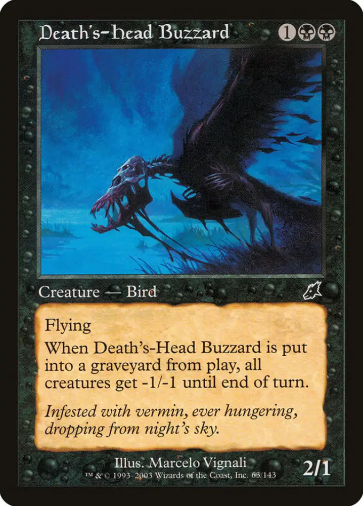 Death’s-Head Buzzard [Scourge] - MTG Single