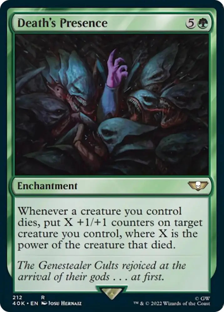 Death’s Presence [Warhammer 40,000] - MTG Single