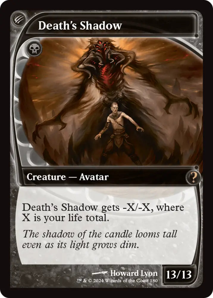 Death’s Shadow (Future Sight) [Mystery Booster 2] - MTG Single