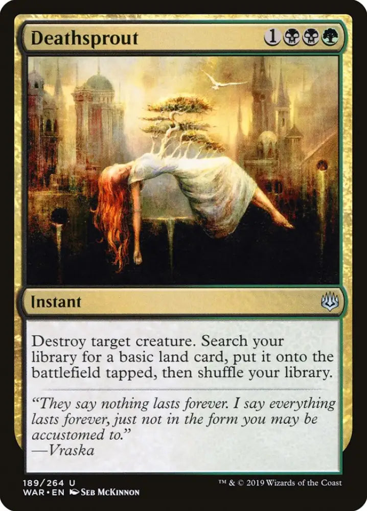 Deathsprout [War of the Spark] - MTG Single