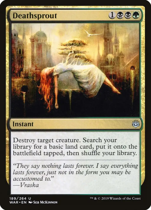 Deathsprout [War of the Spark] - MTG Single