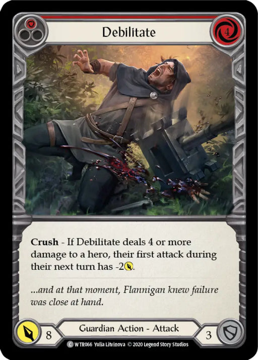 Debilitate (Red) [Welcome to Rathe Unlimited] Unlimited Normal - Flesh And Blood Single