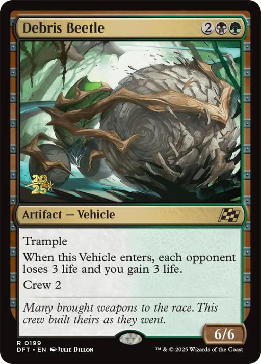 Debris Beetle [Aetherdrift Prerelease Promos] - MTG Single