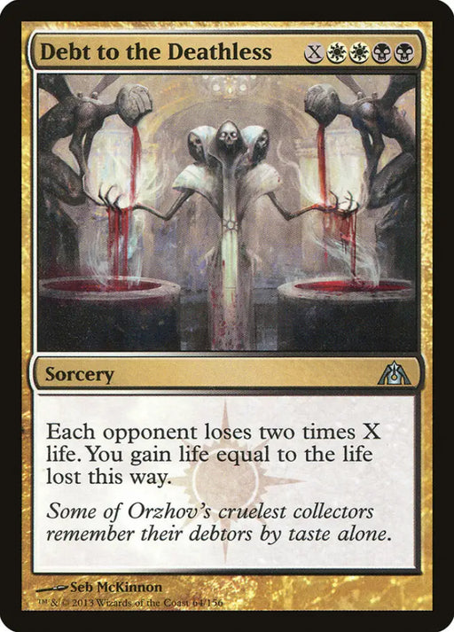 Debt to the Deathless [Dragon’s Maze] - MTG Single