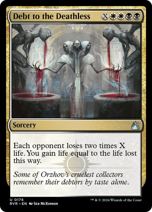 Debt to the Deathless [Ravnica Remastered] - MTG Single