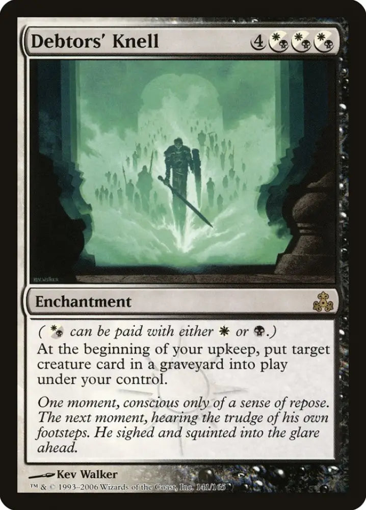 Debtors’ Knell [Guildpact] - MTG Single
