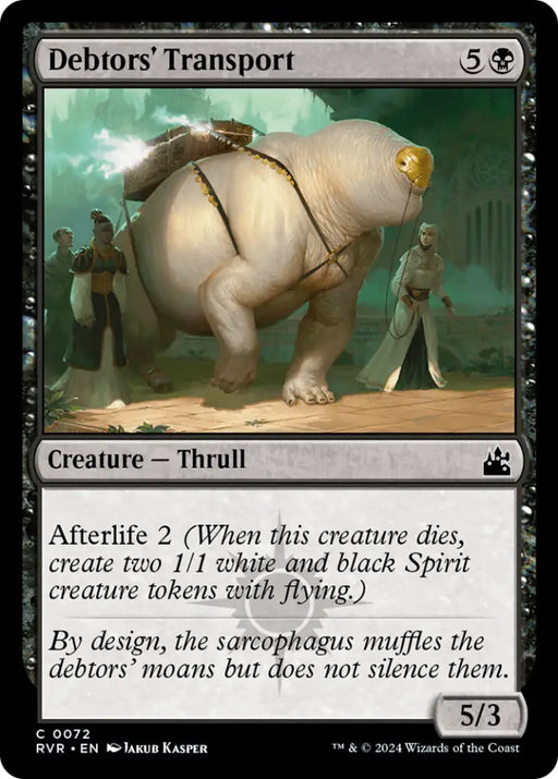 Debtors’ Transport [Ravnica Remastered] - MTG Single