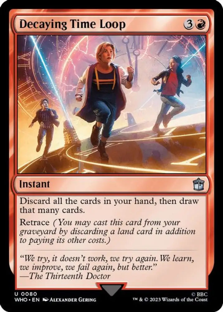 Decaying Time Loop [Doctor Who] - MTG Single