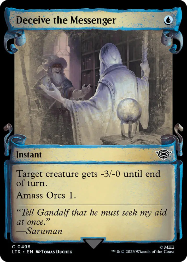 Deceive the Messenger [The Lord of the Rings: Tales of Middle-Earth Showcase Scrolls] - MTG Single
