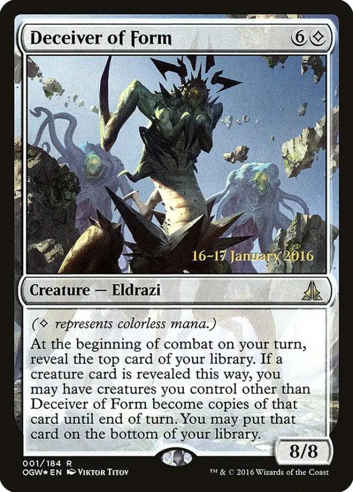 Deceiver of Form [Oath of the Gatewatch Prerelease Promos] - MTG Single
