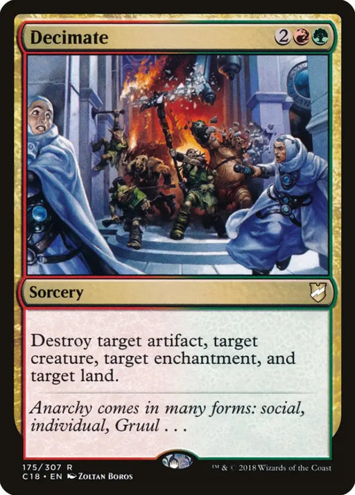 Decimate [Commander 2018] - MTG Single