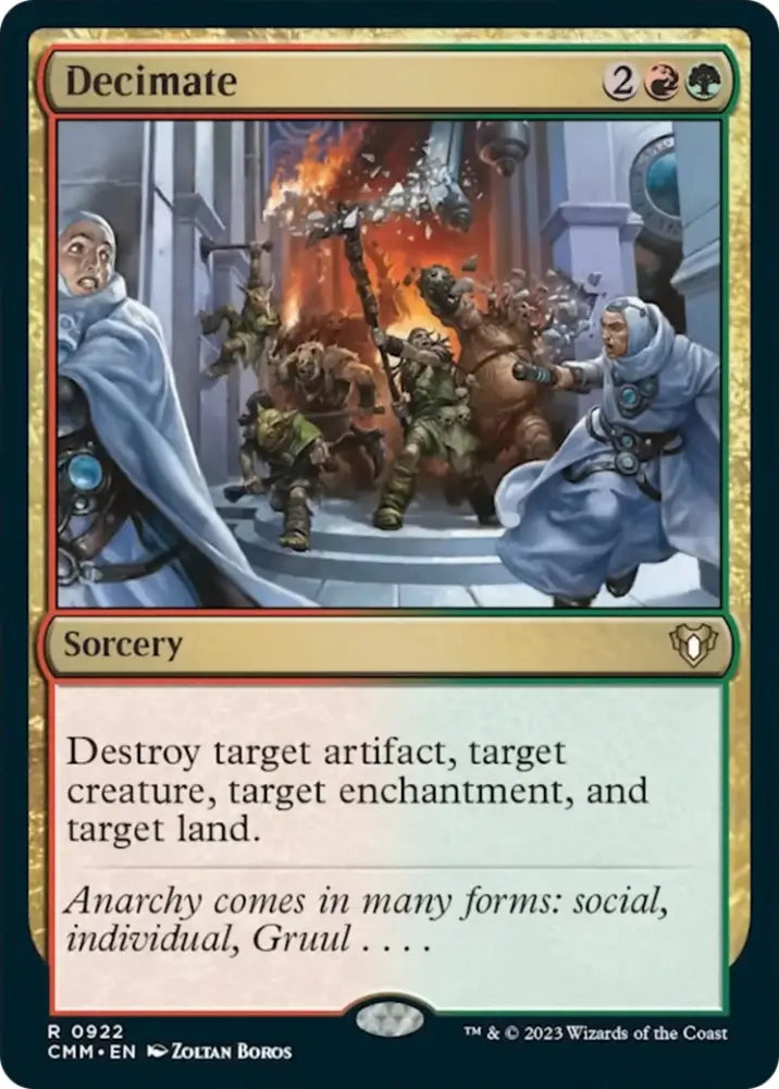 Decimate [Commander Masters] - MTG Single