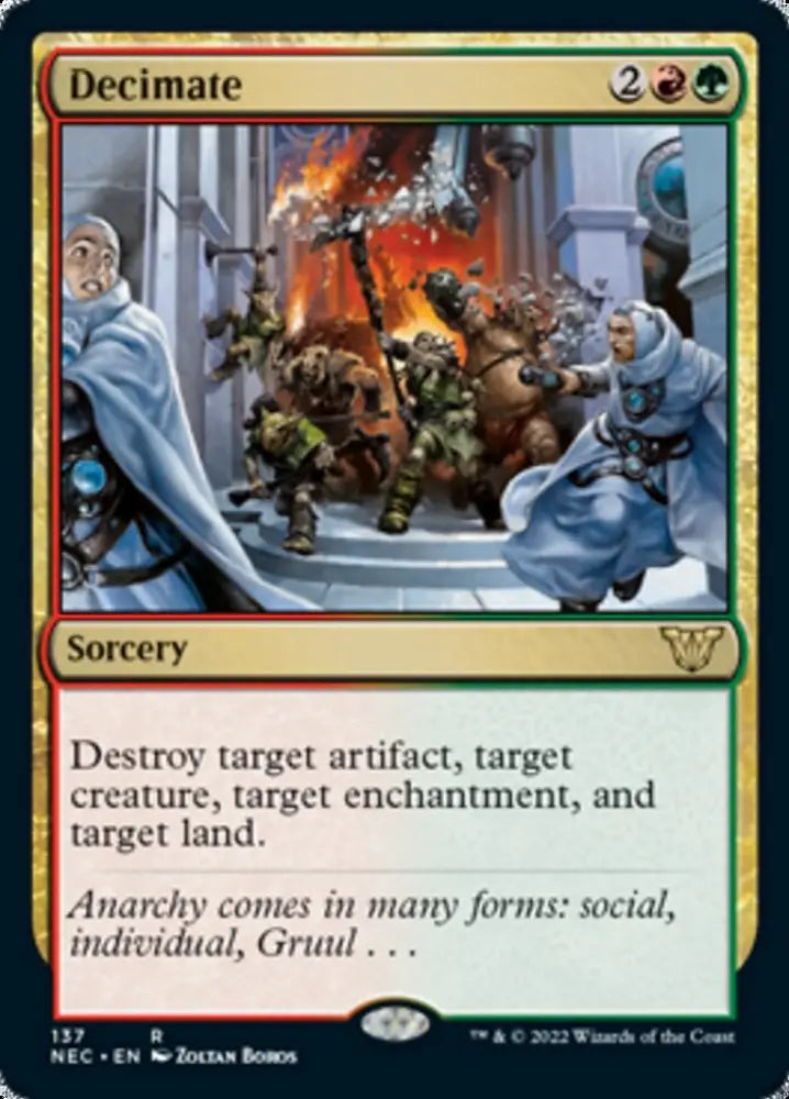 Decimate [Kamigawa: Neon Dynasty Commander] - MTG Single