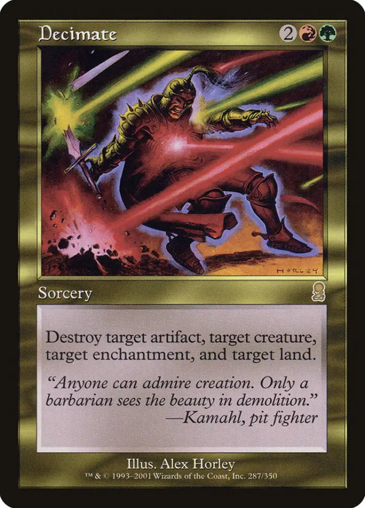 Decimate [Odyssey] - MTG Single