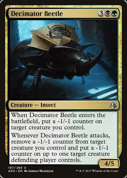Decimator Beetle [Amonkhet] - MTG Single