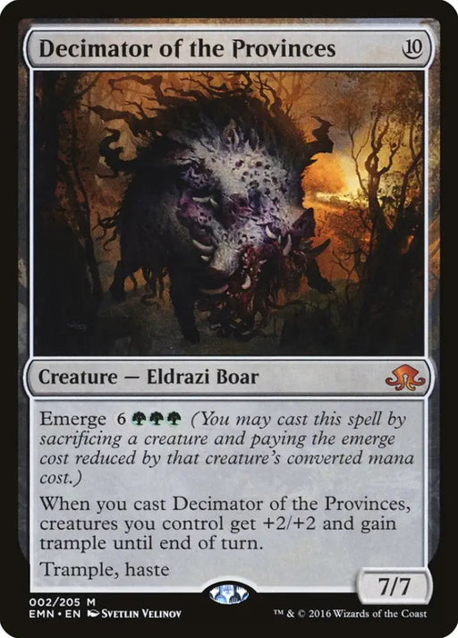 Decimator of the Provinces [Eldritch Moon] - MTG Single