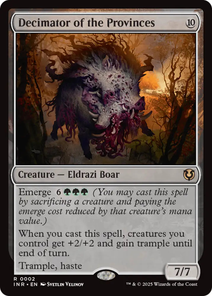 Decimator of the Provinces [Innistrad Remastered] - MTG Single
