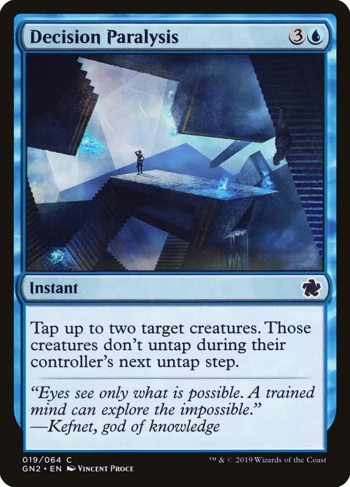 Decision Paralysis [Game Night 2019] - MTG Single