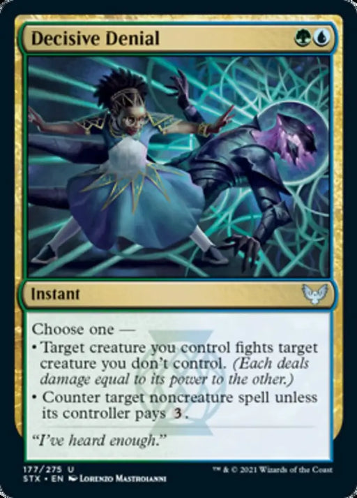 Decisive Denial [Strixhaven: School of Mages] - MTG Single