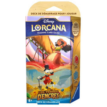 Disney Lorcana Les Terres D'Encres Deck de Démarrage Ruby & Sapphire (FR)