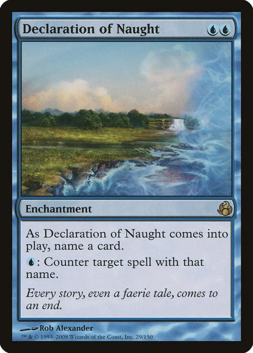 Declaration of Naught [Morningtide] - MTG Single