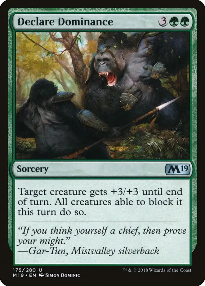 Declare Dominance [Core Set 2019] - MTG Single