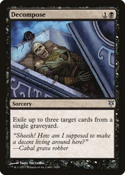 Decompose [Duel Decks: Sorin vs. Tibalt] - MTG Single