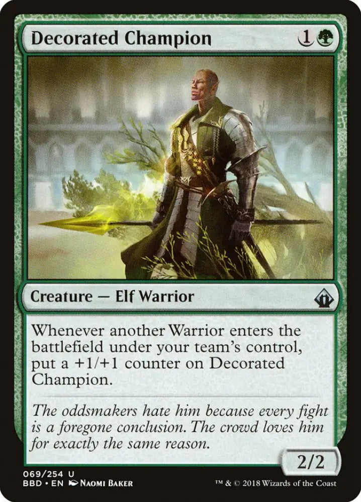 Decorated Champion [Battlebond] - MTG Single