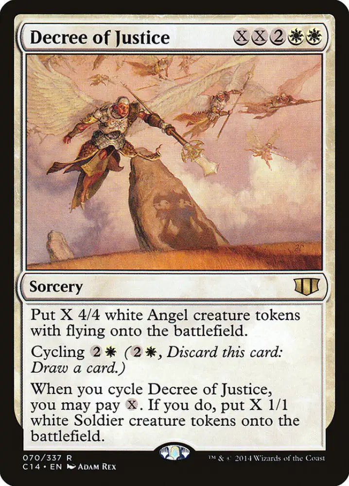 Decree of Justice [Commander 2014] - MTG Single