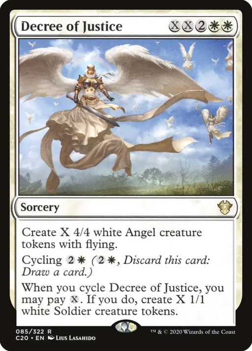 Decree of Justice [Commander 2020] - MTG Single