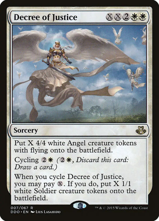 Decree of Justice [Duel Decks: Elspeth vs. Kiora] - MTG Single