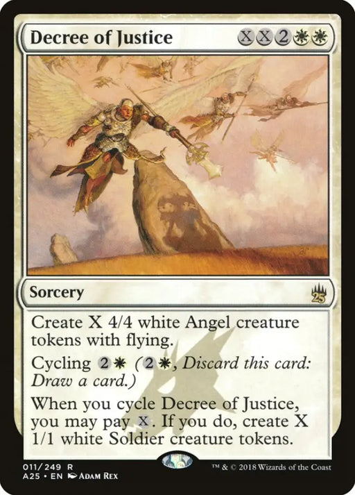 Decree of Justice [Masters 25] - MTG Single