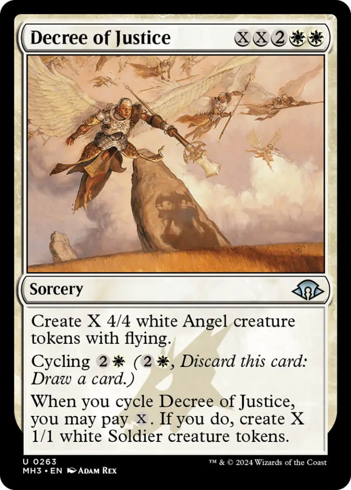 Decree of Justice [Modern Horizons 3] - MTG Single