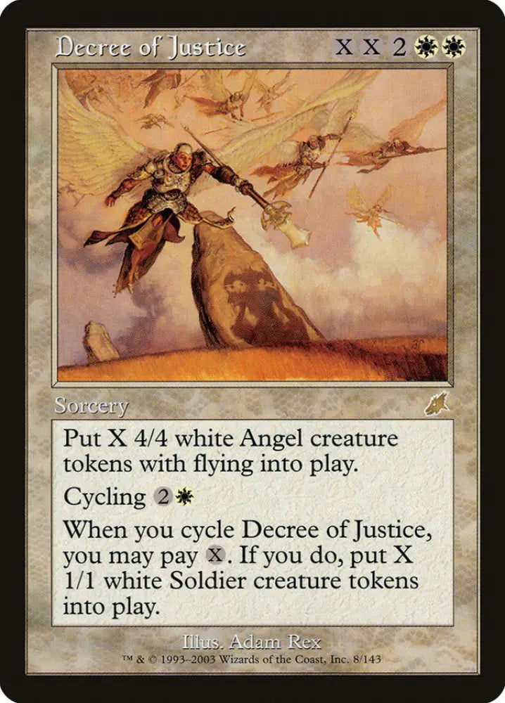Decree of Justice [Scourge] - MTG Single