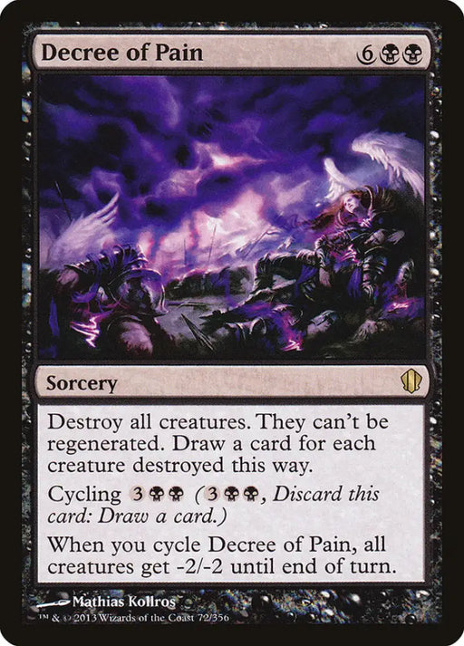 Decree of Pain [Commander 2013] - MTG Single