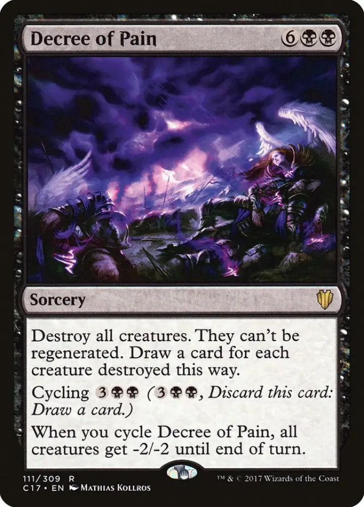Decree of Pain [Commander 2017] - MTG Single