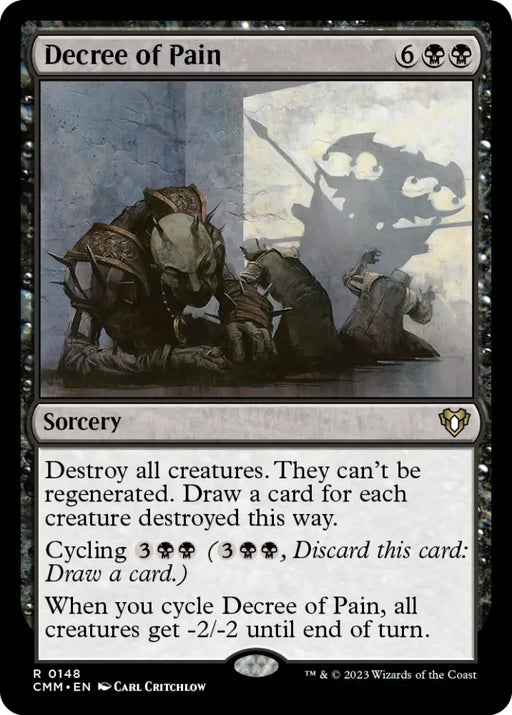 Decree of Pain [Commander Masters] - MTG Single